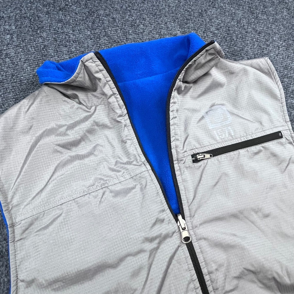 Disney Walt Disney World Mickey Mouse Blue Reversible Fleece Vest